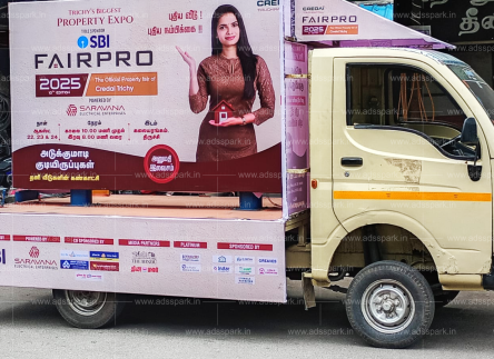 Mobile van advertising in trichy
