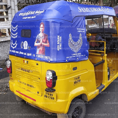 Auto Rickshaw Advertising in Trichy